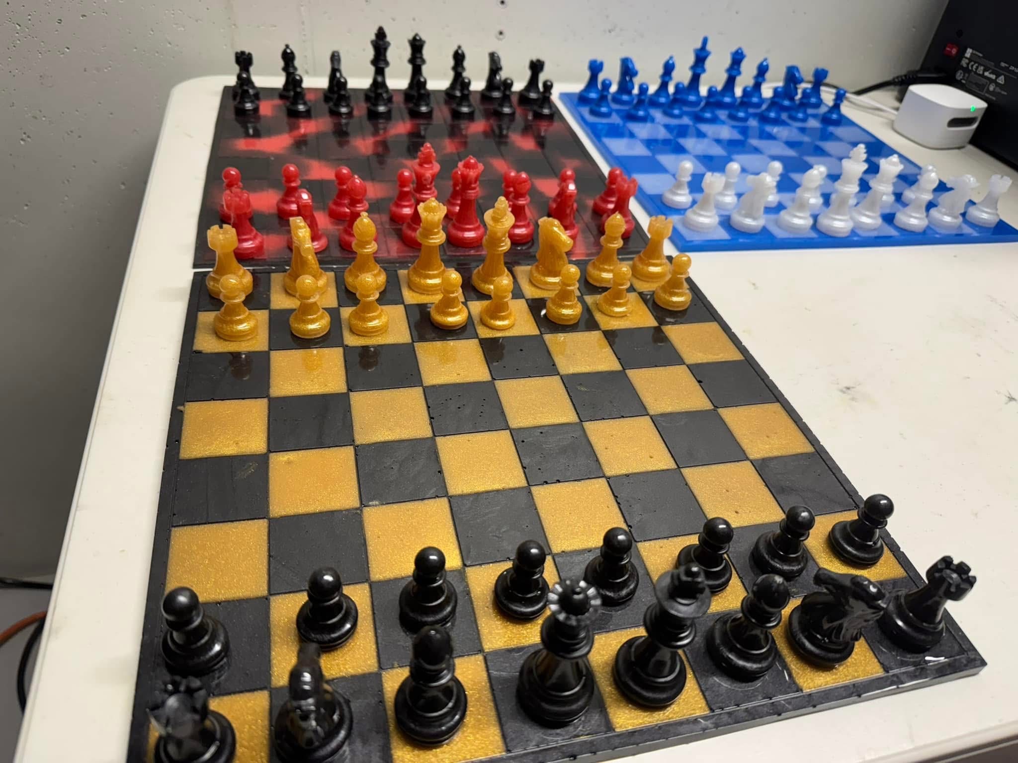 Chessboard design photo